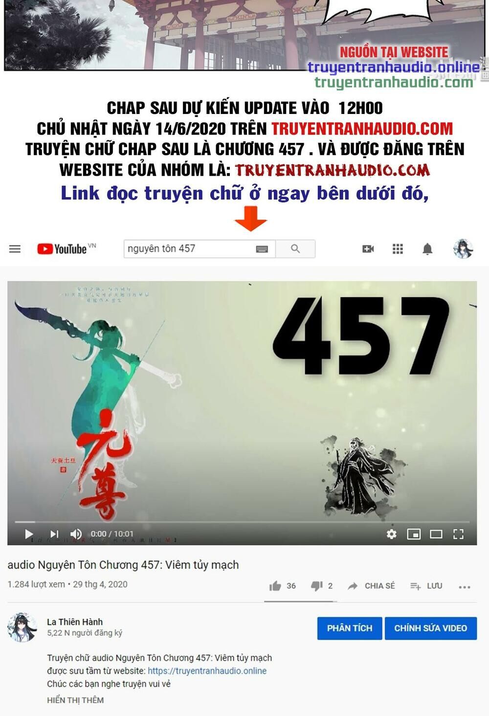 Nguyên Tôn Chap 223.1 - Next Chap 224.1