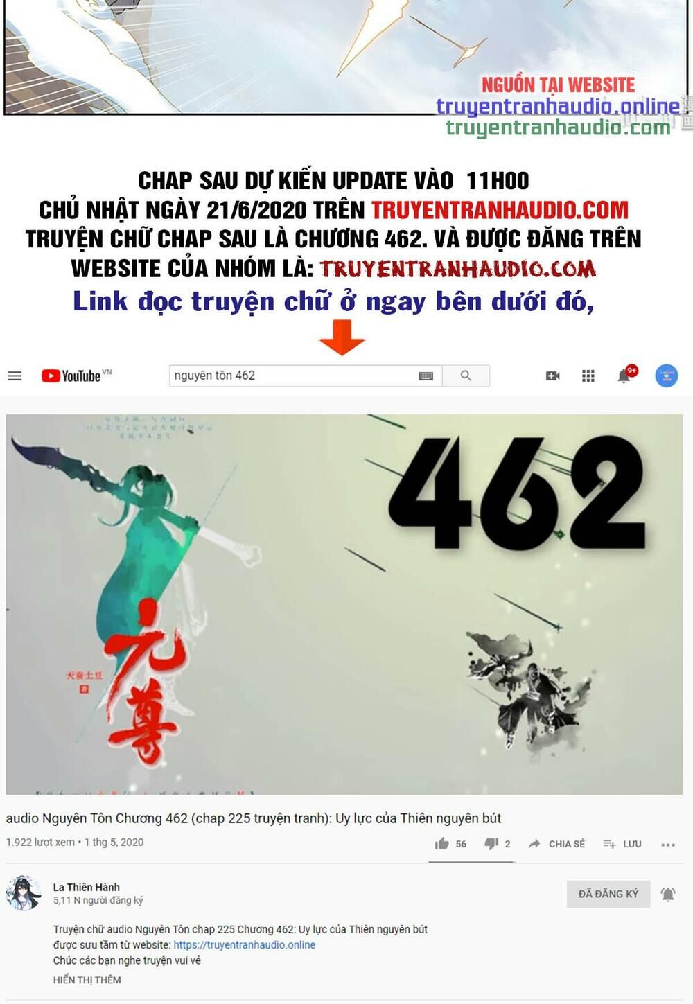 Nguyên Tôn Chap 225.1 - Next Chap 226.1