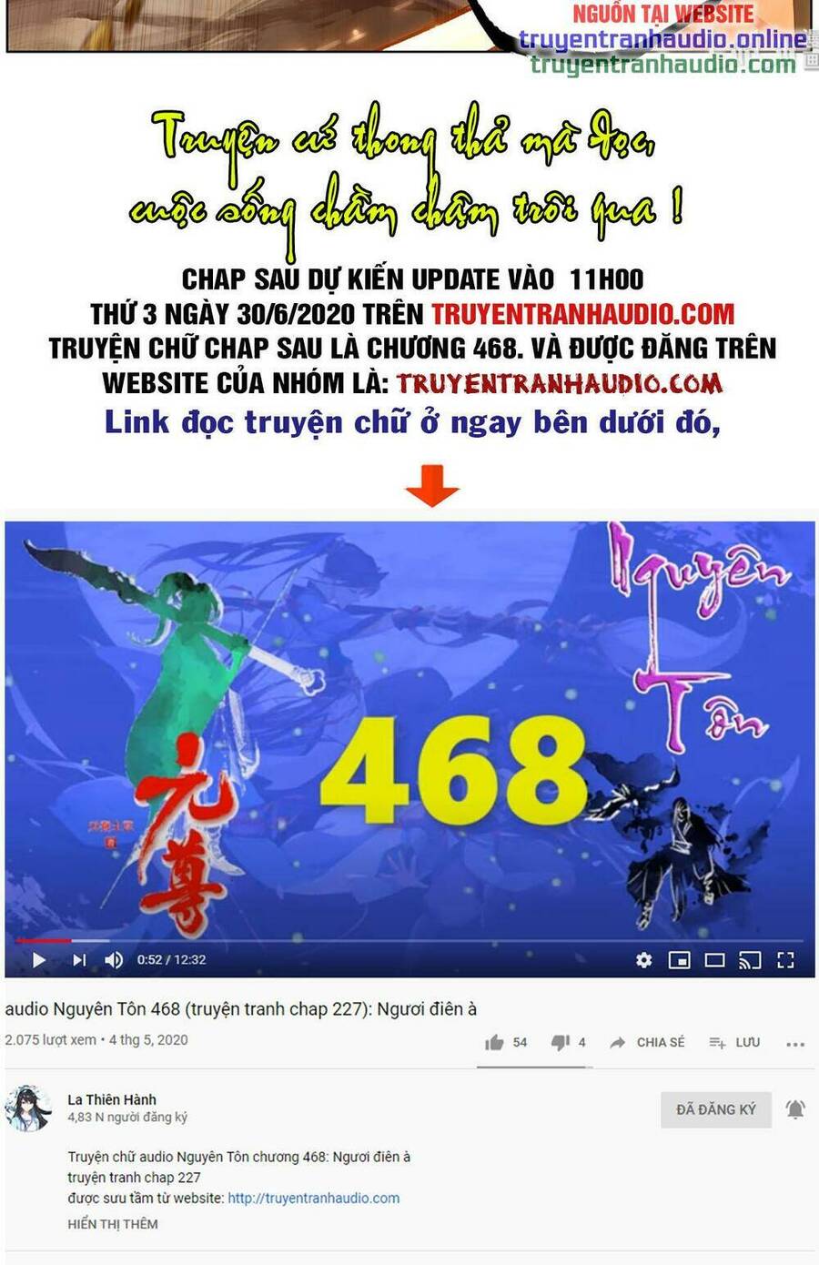 Nguyên Tôn Chap 227.2 - Next Chap 228.2