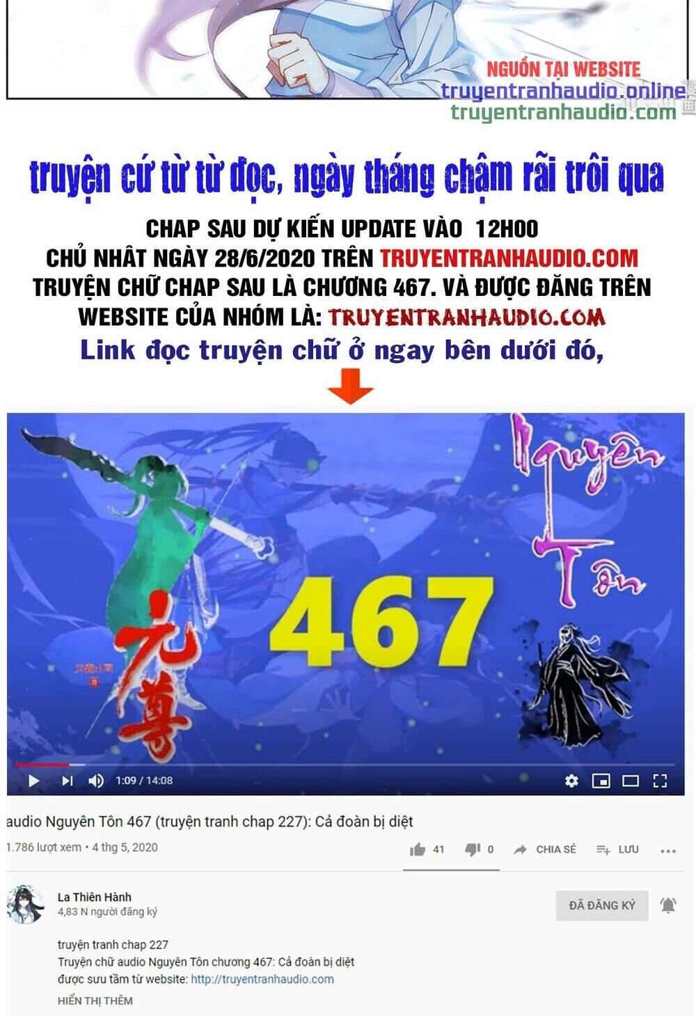 Nguyên Tôn Chap 227 - Next Chap 228