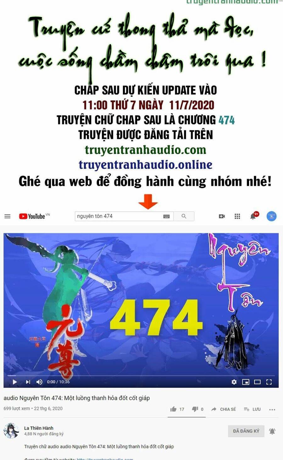 Nguyên Tôn Chap 230.2 - Next Chap 231.2