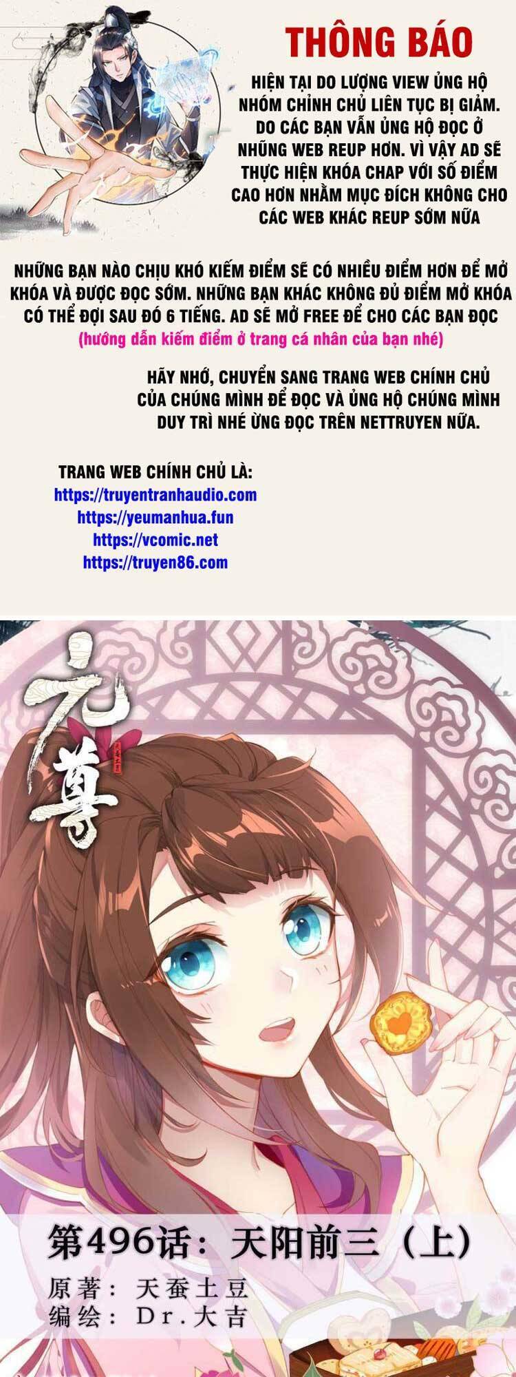 Nguyên Tôn Chap 640 - Next Chap 641