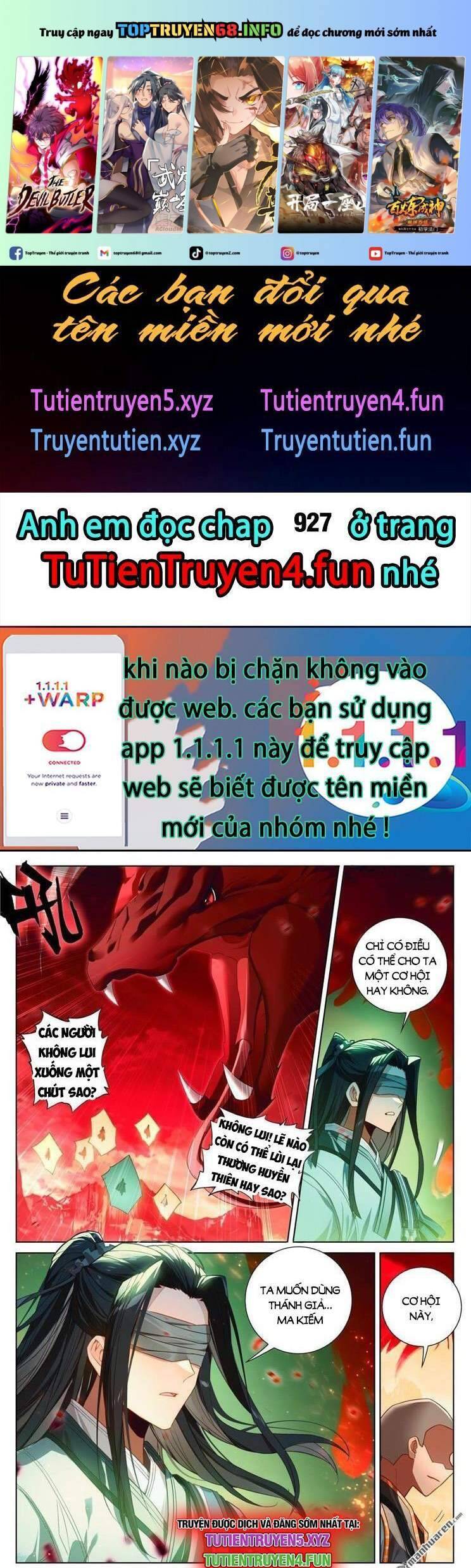 Nguyên Tôn Chap 926 - Next Chap 927