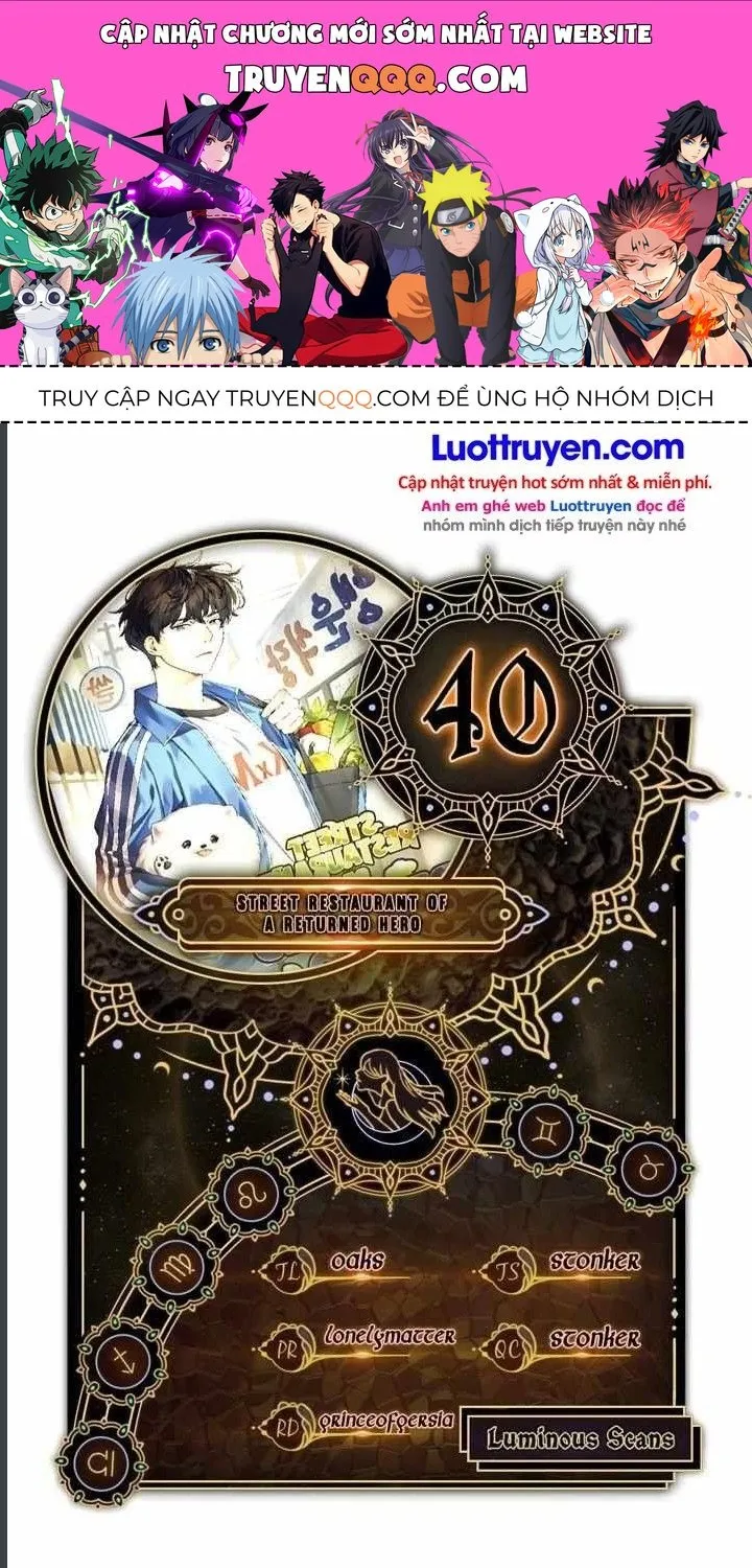 Nhà Hàng Bình Dân Của Anh Hùng Trở Về Chap 40 - Next Chap 41