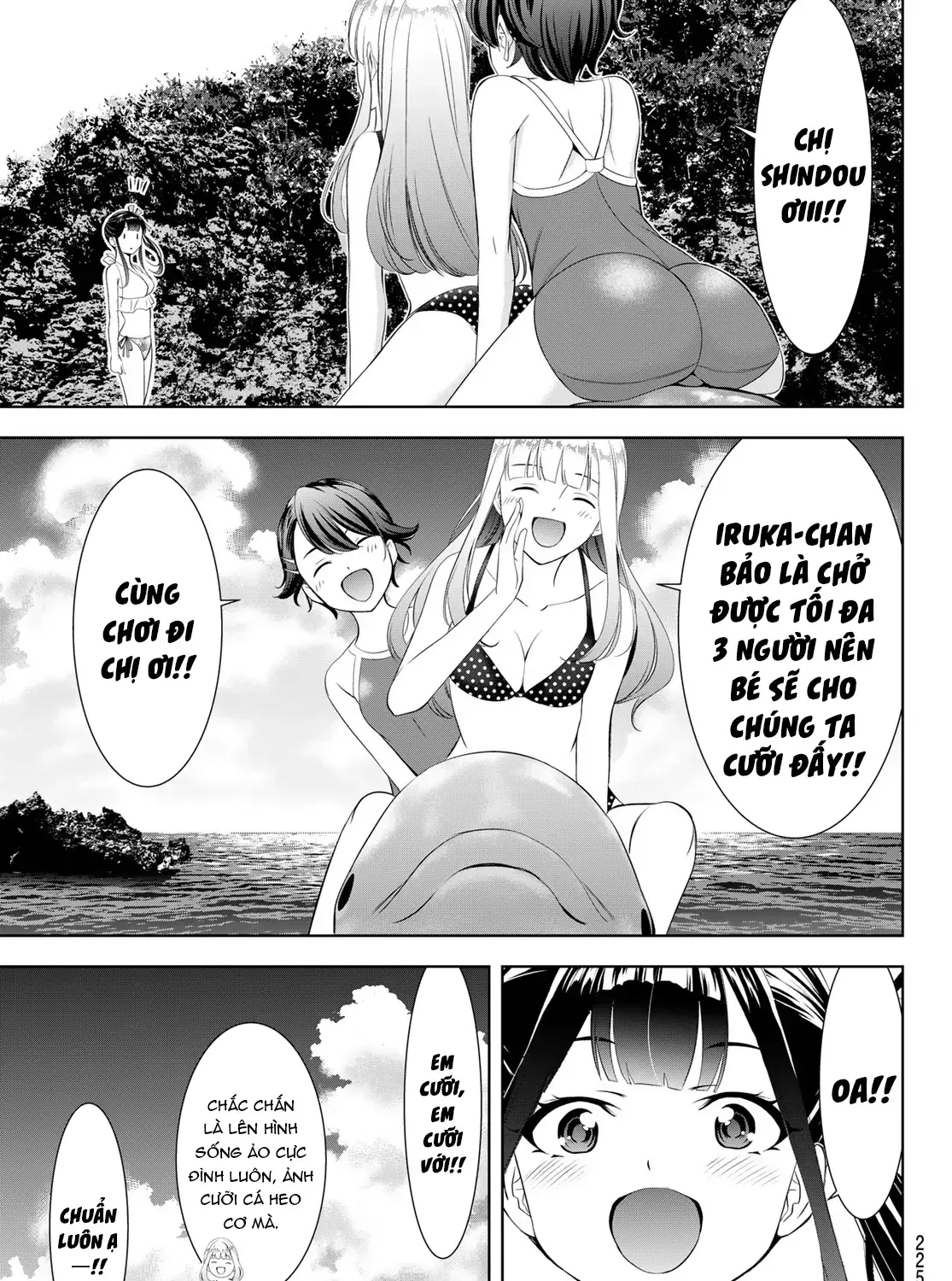 Nhà Trọ Umine Trên Hòn Đảo Chap 10 - Next Chap 11