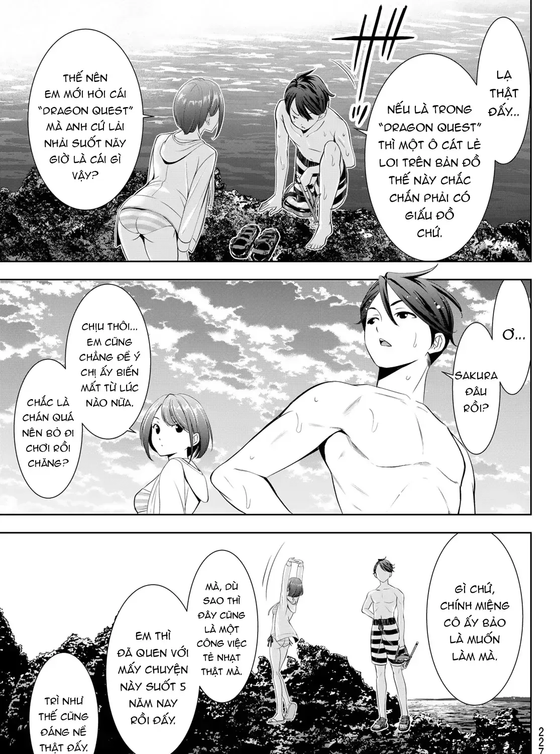 Nhà Trọ Umine Trên Hòn Đảo Chap 10 - Next Chap 11