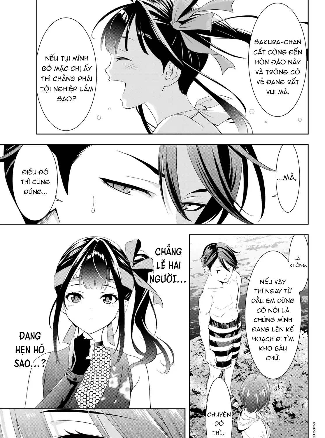 Nhà Trọ Umine Trên Hòn Đảo Chap 10 - Next Chap 11