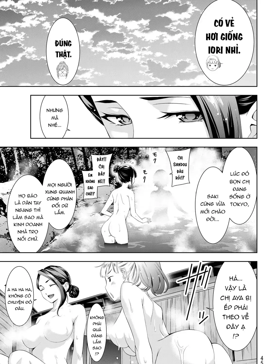 Nhà Trọ Umine Trên Hòn Đảo Chap 11 - Next Chap 12