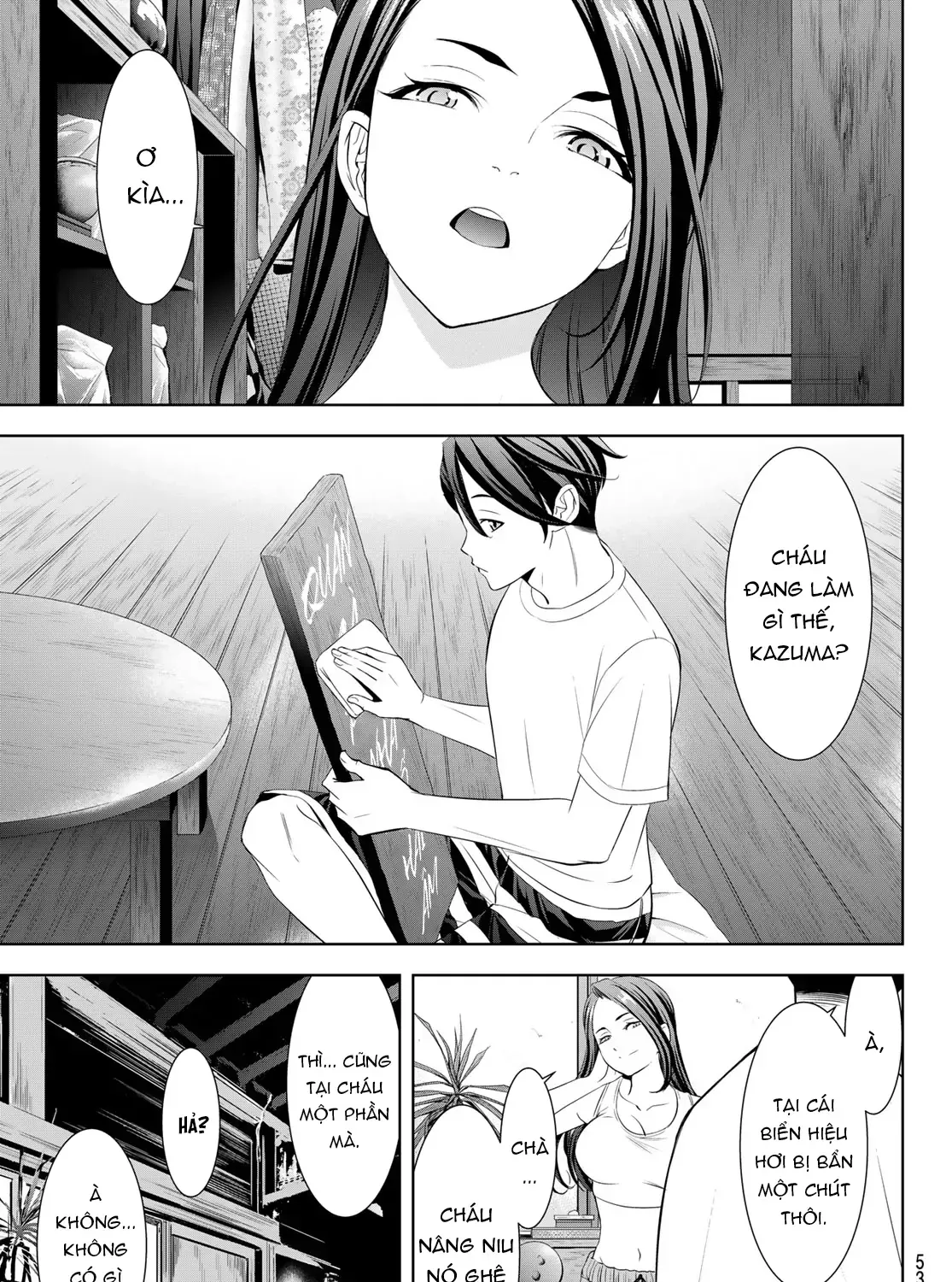 Nhà Trọ Umine Trên Hòn Đảo Chap 11 - Next Chap 12