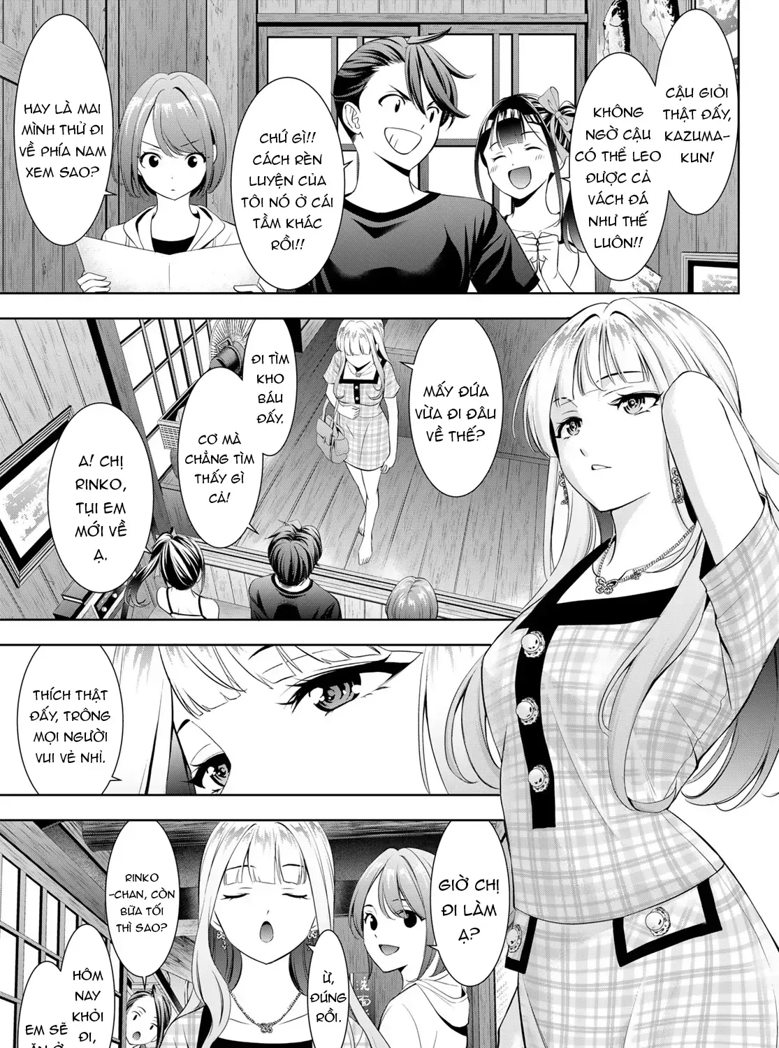 Nhà Trọ Umine Trên Hòn Đảo Chap 12 - Next Chap 13