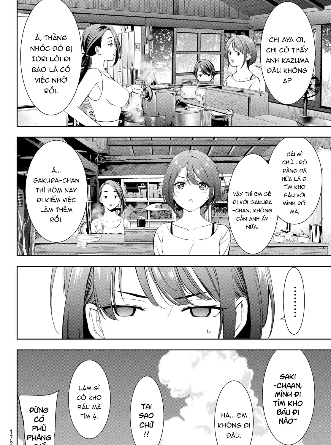 Nhà Trọ Umine Trên Hòn Đảo Chap 13 - Next Chap 14