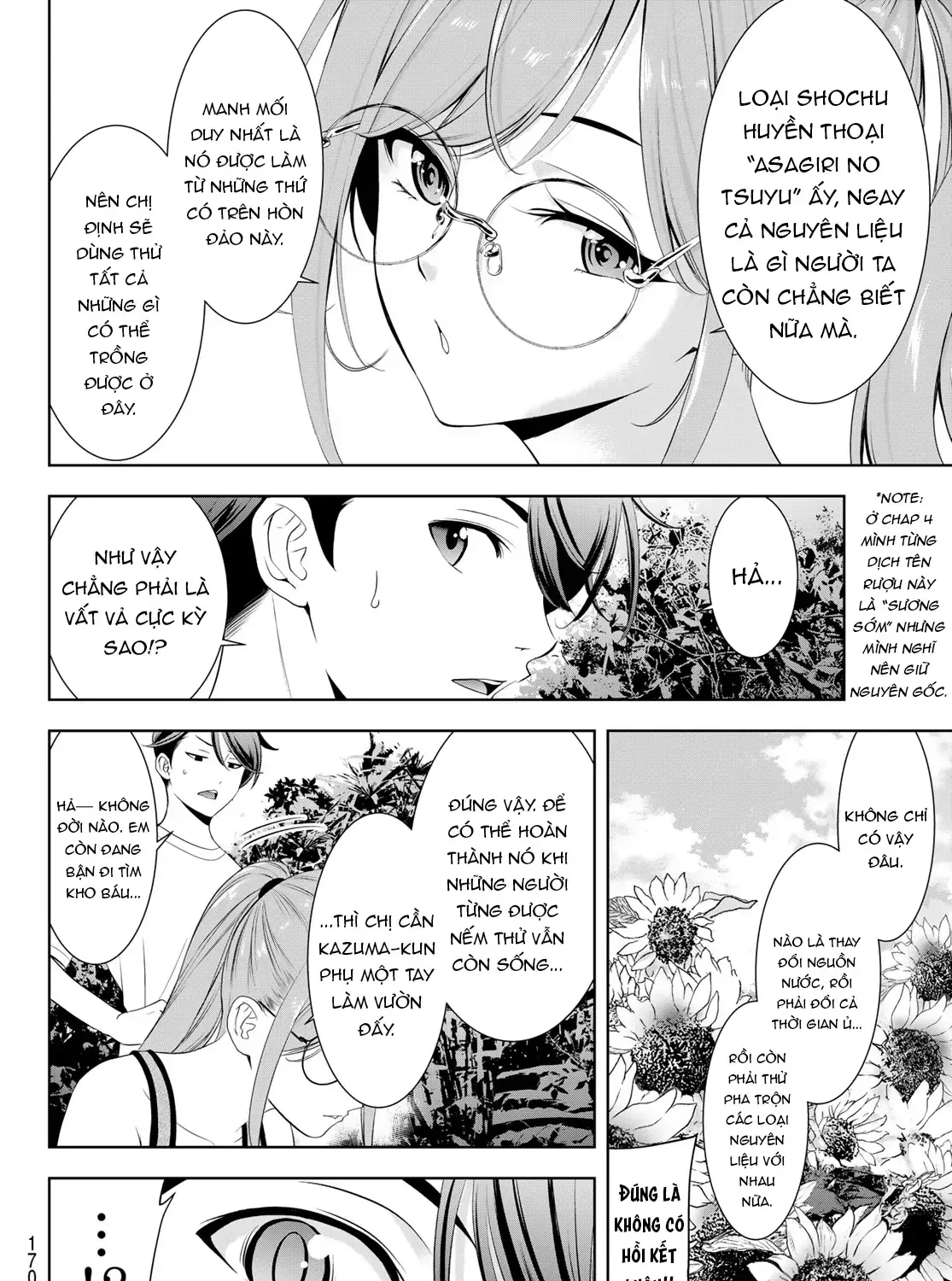 Nhà Trọ Umine Trên Hòn Đảo Chap 13 - Next Chap 14