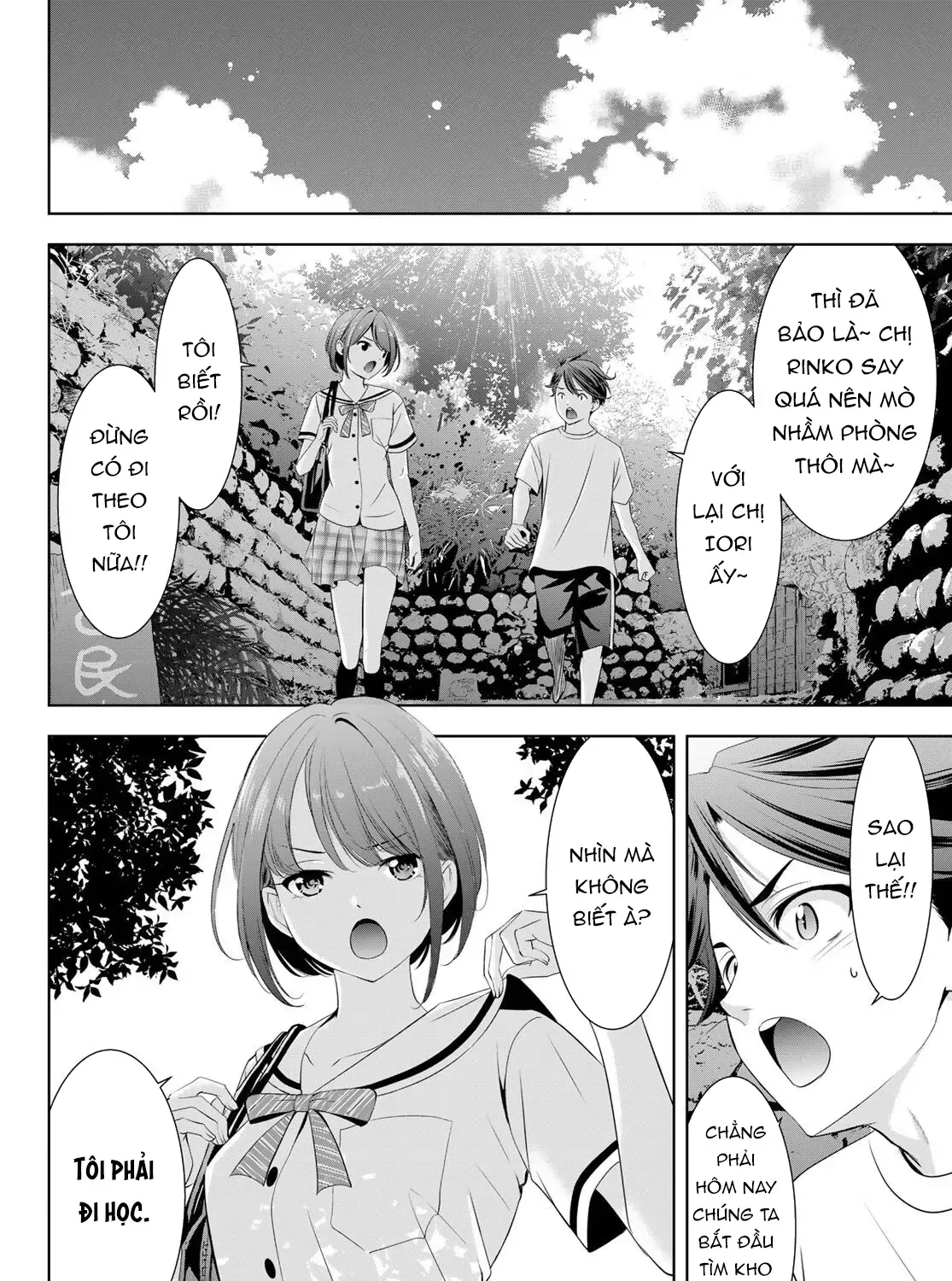 Nhà Trọ Umine Trên Hòn Đảo Chap 2 - Next Chap 3