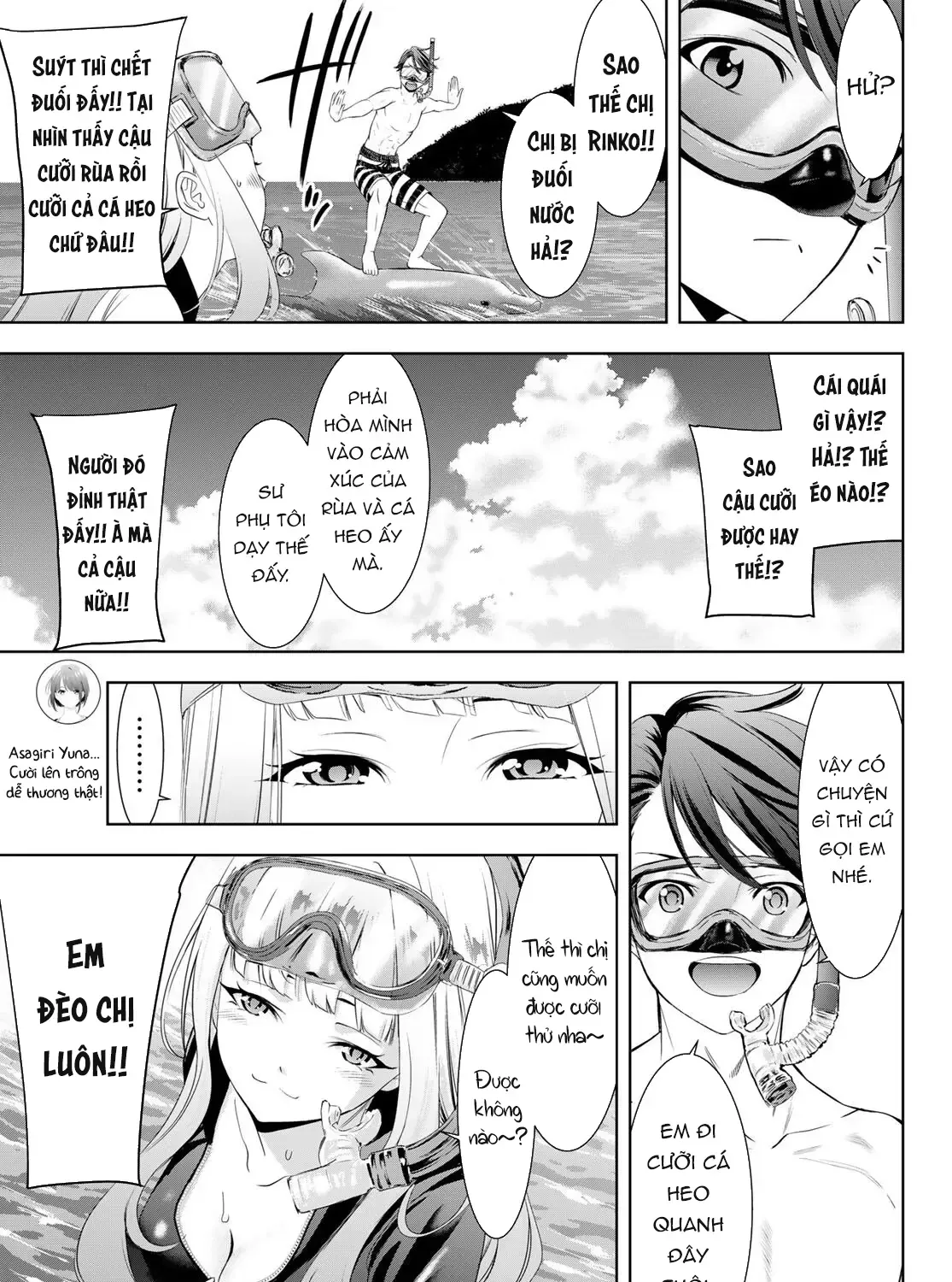 Nhà Trọ Umine Trên Hòn Đảo Chap 3 - Next Chap 4