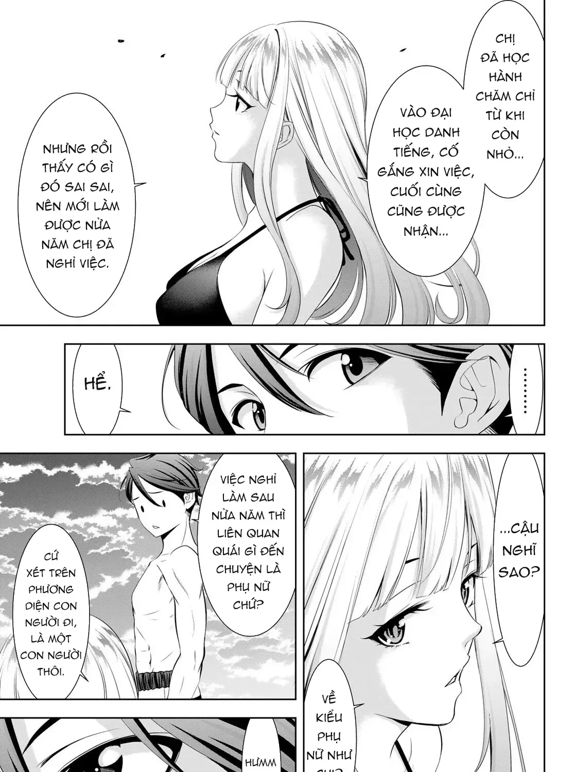 Nhà Trọ Umine Trên Hòn Đảo Chap 3 - Next Chap 4