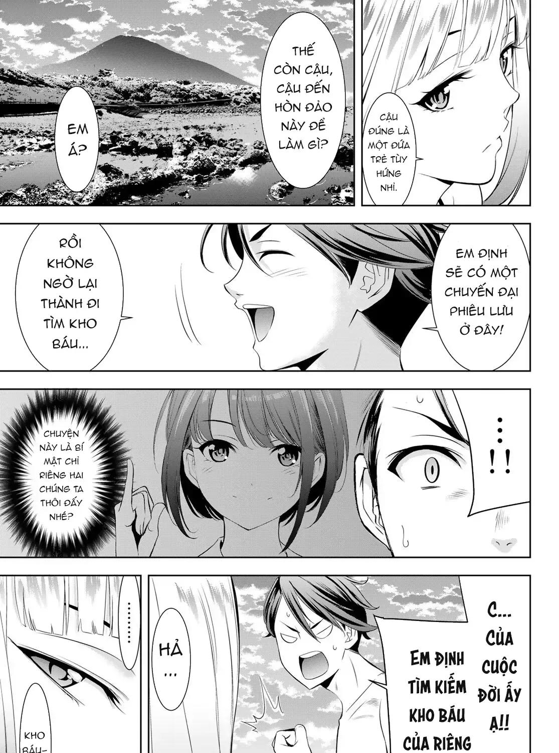 Nhà Trọ Umine Trên Hòn Đảo Chap 3 - Next Chap 4