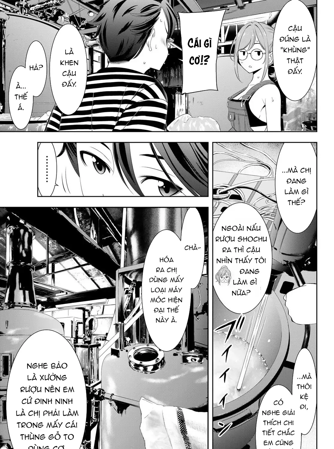 Nhà Trọ Umine Trên Hòn Đảo Chap 4 - Next Chap 5