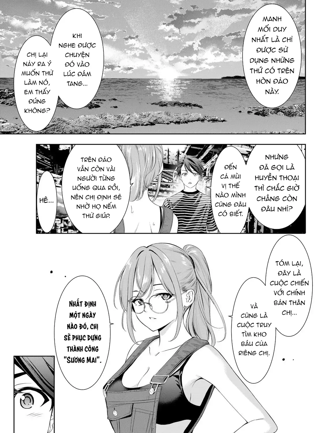 Nhà Trọ Umine Trên Hòn Đảo Chap 4 - Next Chap 5