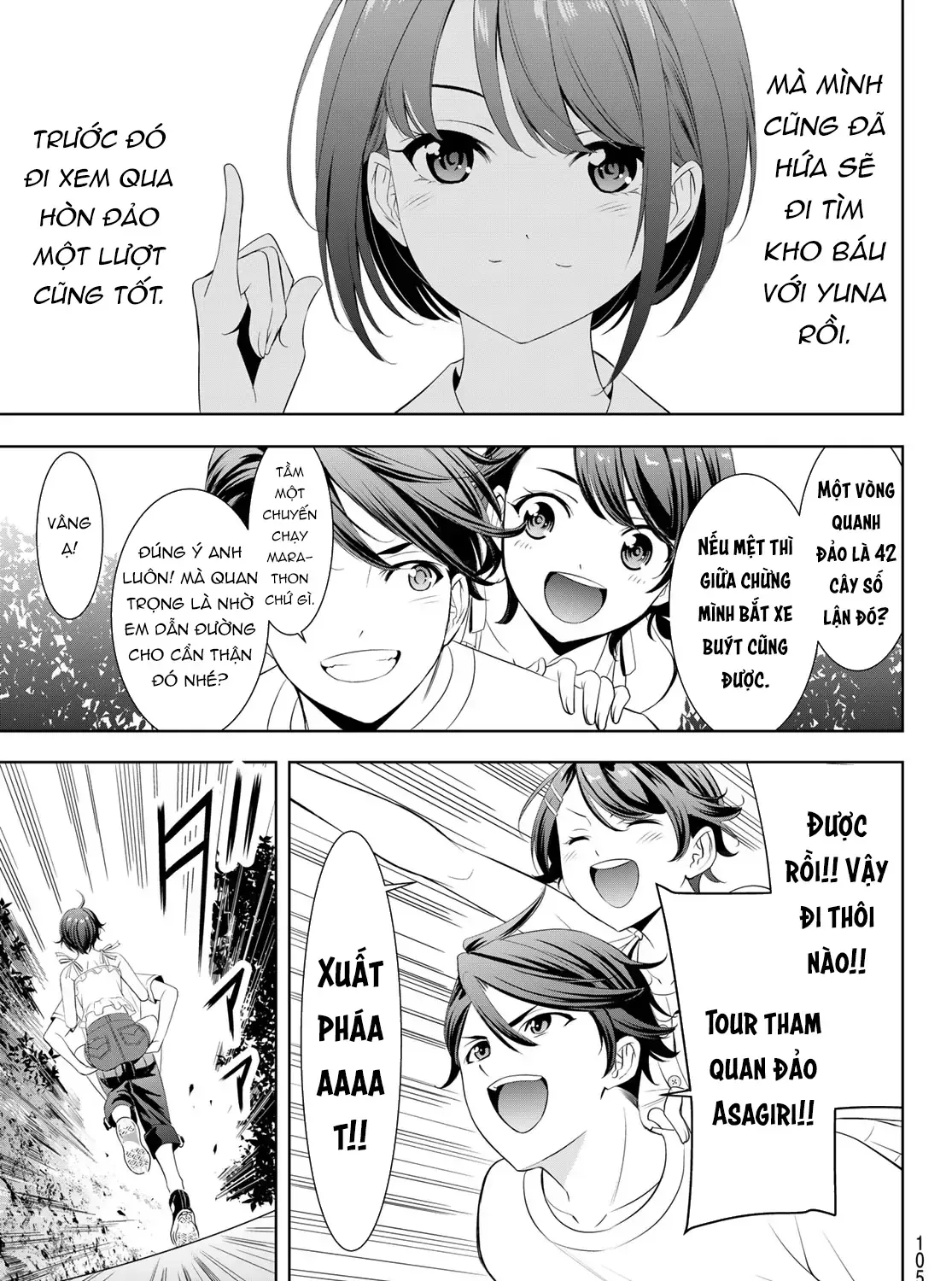 Nhà Trọ Umine Trên Hòn Đảo Chap 5 - Next Chap 6