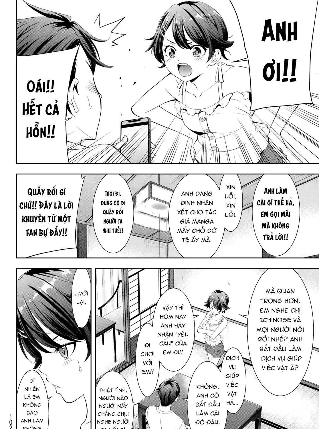 Nhà Trọ Umine Trên Hòn Đảo Chap 5 - Next Chap 6