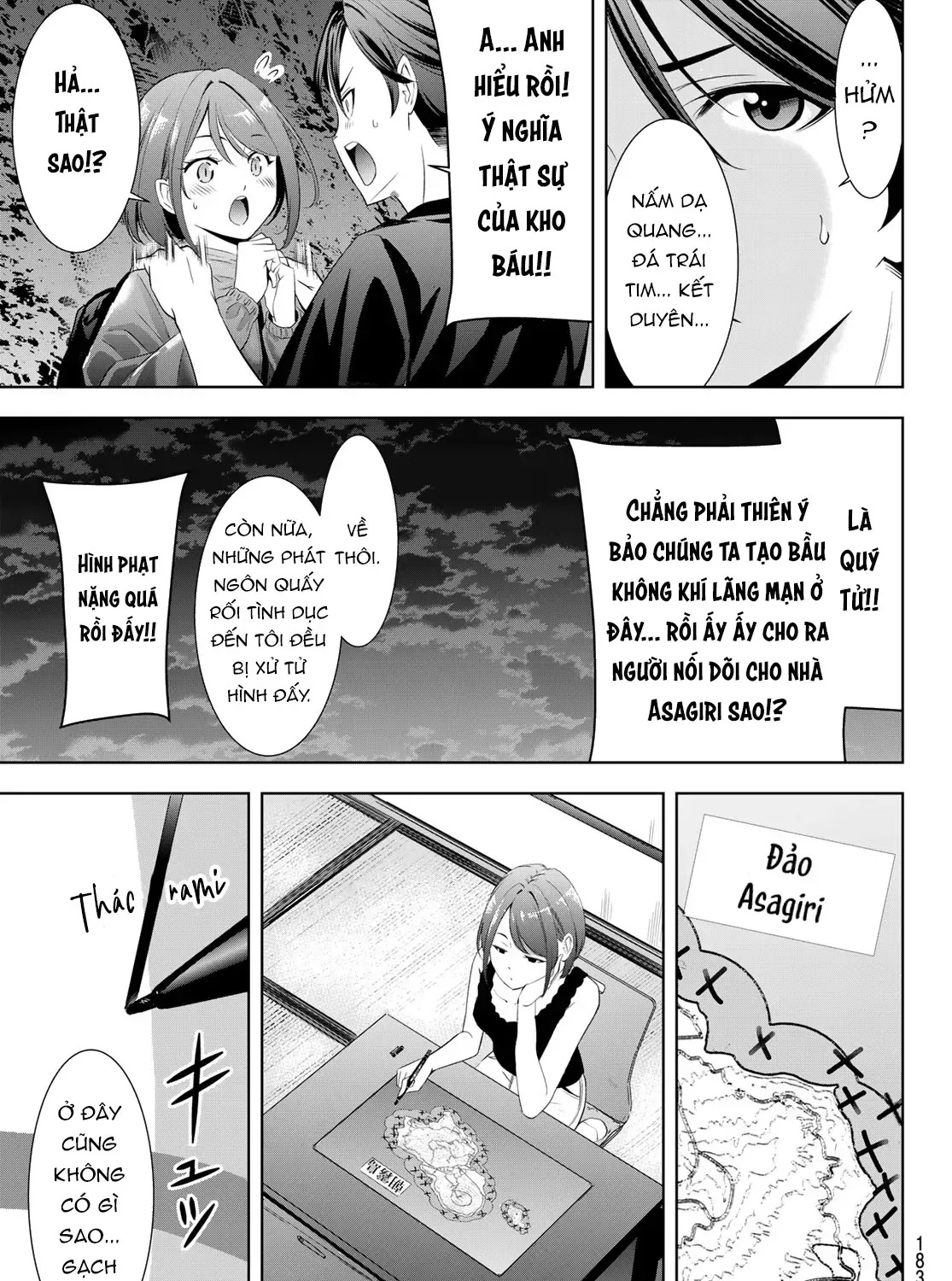 Nhà Trọ Umine Trên Hòn Đảo Chap 6 - Next Chap 7