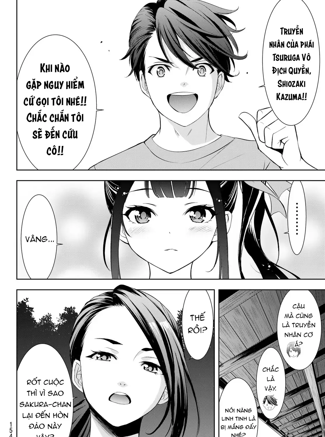 Nhà Trọ Umine Trên Hòn Đảo Chap 7 - Next Chap 8