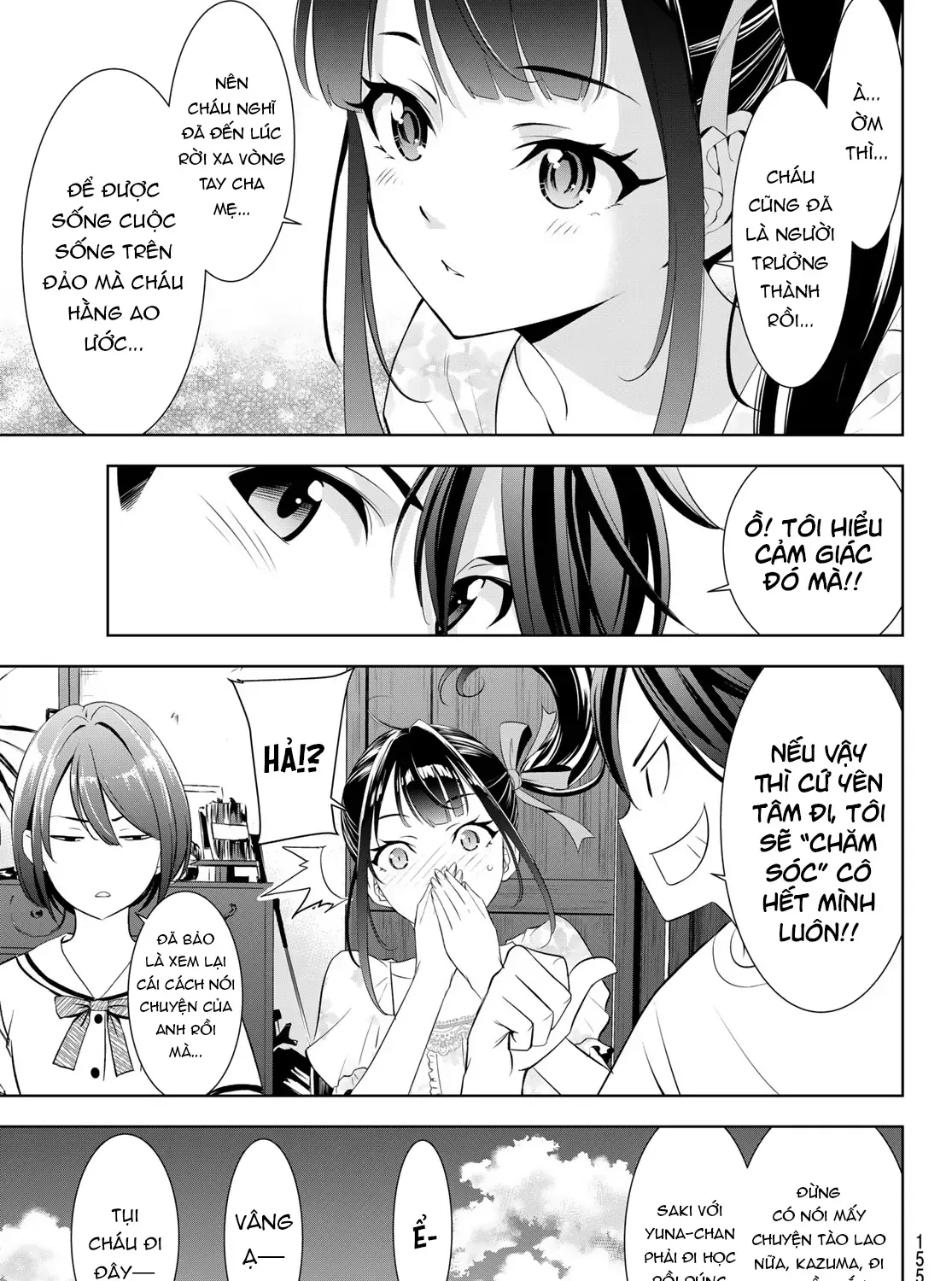 Nhà Trọ Umine Trên Hòn Đảo Chap 7 - Next Chap 8