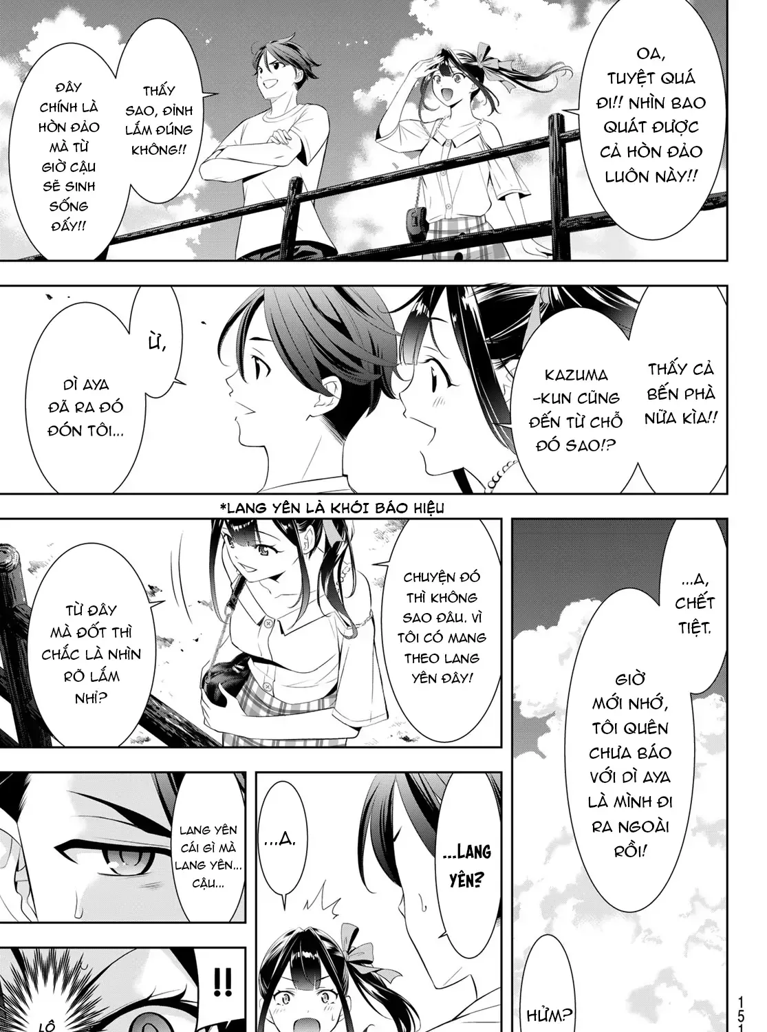 Nhà Trọ Umine Trên Hòn Đảo Chap 8 - Next Chap 9