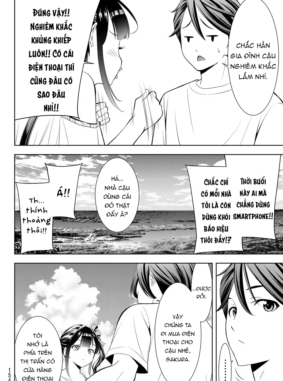 Nhà Trọ Umine Trên Hòn Đảo Chap 8 - Next Chap 9