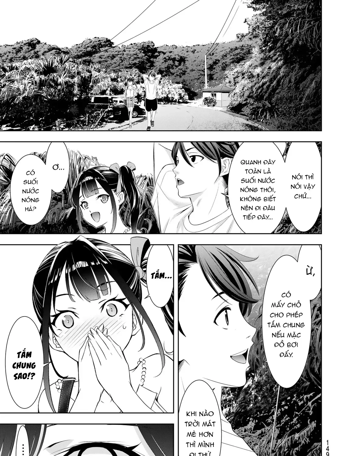 Nhà Trọ Umine Trên Hòn Đảo Chap 8 - Next Chap 9