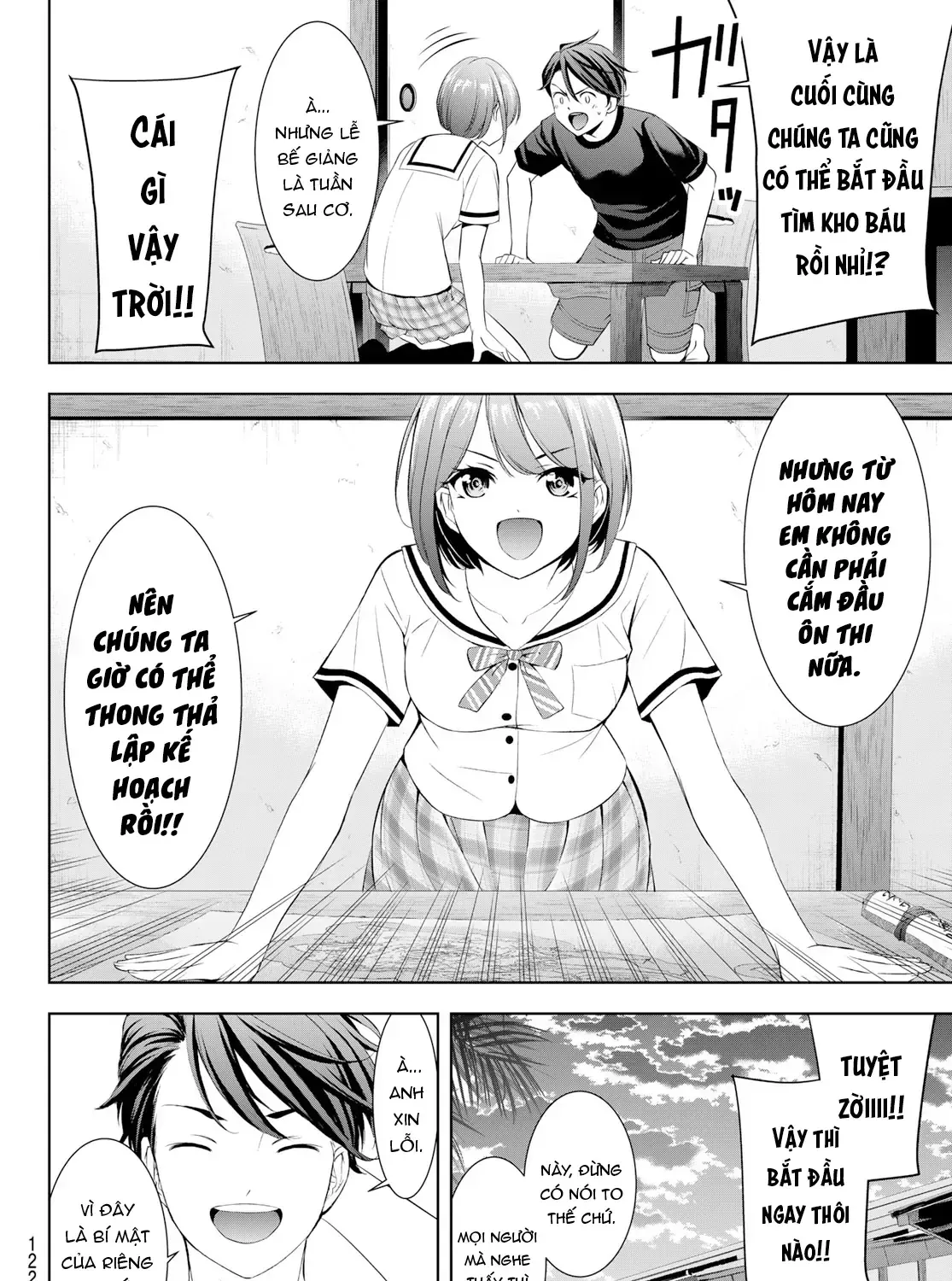 Nhà Trọ Umine Trên Hòn Đảo Chap 9 - Next Chap 10