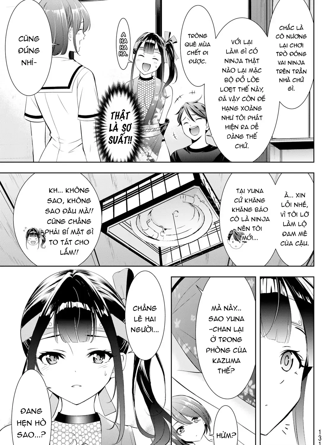 Nhà Trọ Umine Trên Hòn Đảo Chap 9 - Next Chap 10