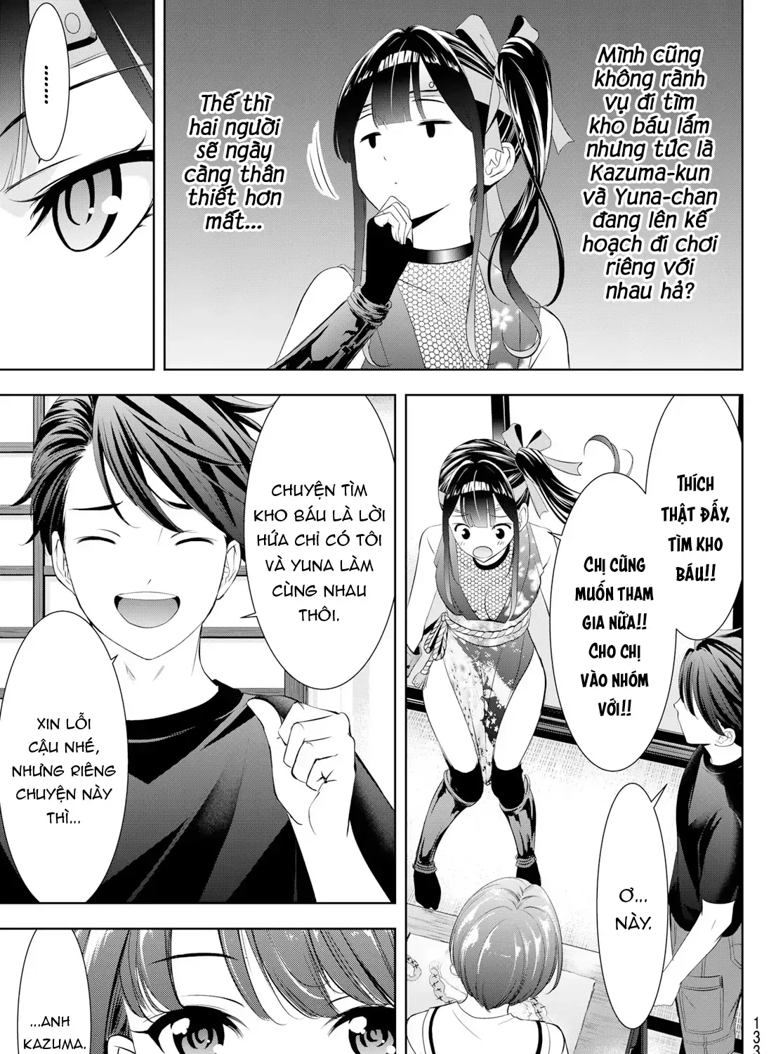 Nhà Trọ Umine Trên Hòn Đảo Chap 9 - Next Chap 10