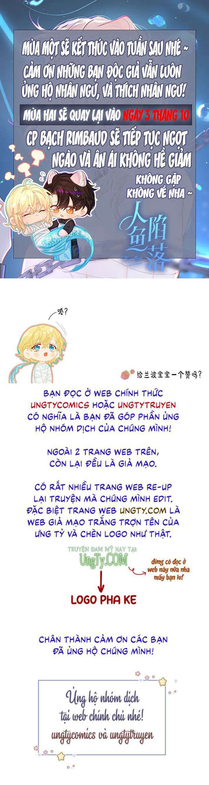 Nhân Ngư Rơi Xuống Chap 39 - Next Chap 40