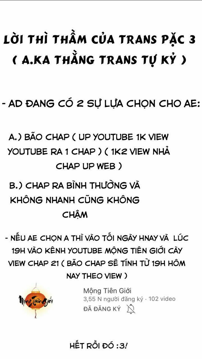 Nhất Chiêu Liền Vô Địch Tu Chân Giới Chap 20 - Next Chap 21
