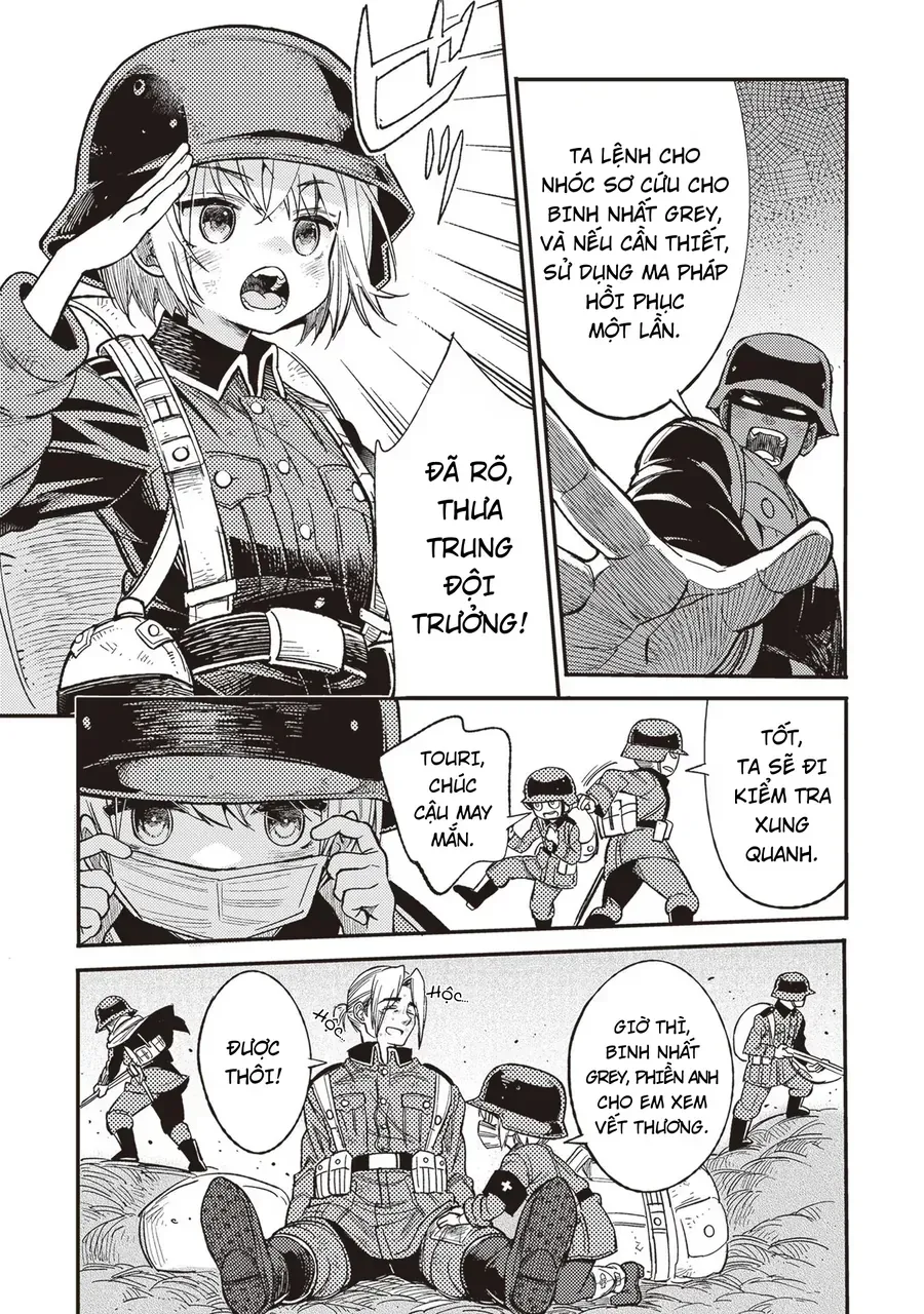 Nhật Ký Chiến Trường Của Quân Y Bị Hoán Đổi Giới Tính Chap 4 - Next Chap 5