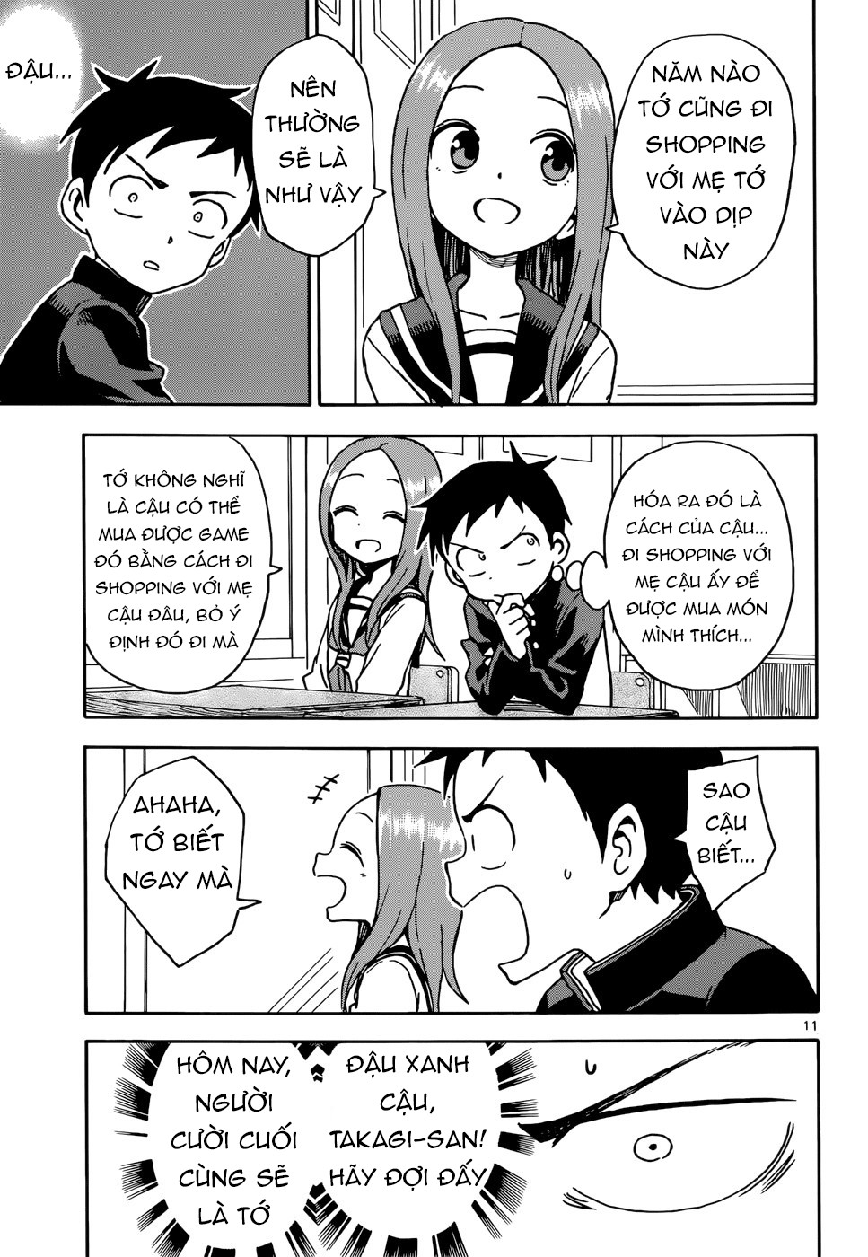 Nhất Quỷ Nhì Ma, Thứ Ba Takagi Chap 69 - Next Chap 70