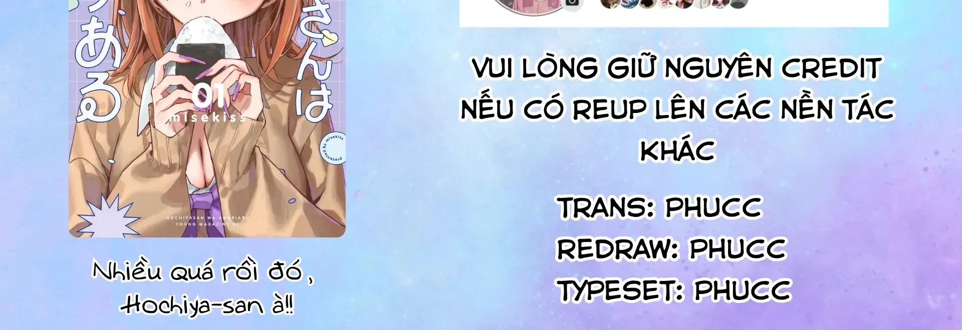 Nhiều Quá Rồi Đó, Hochiya-San À!! Chap 20 - Next Chap 21