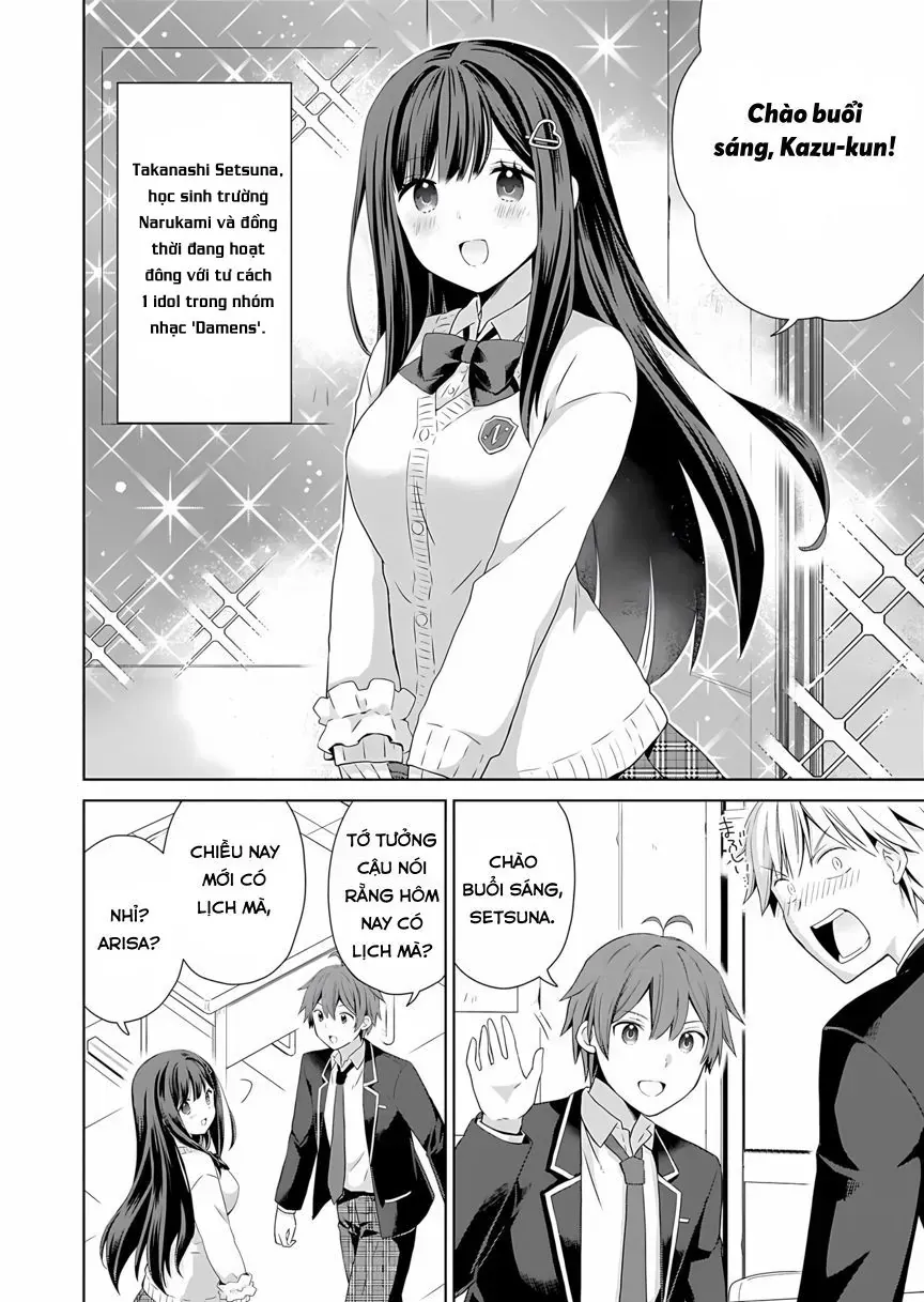 Những Cô Bạn Thuở Nhỏ Của Tôi Đã Trở Thành Idol Và Đang Chiều Chuộng Tôi Mỗi Ngày. Chap 1 - Next Chap 2