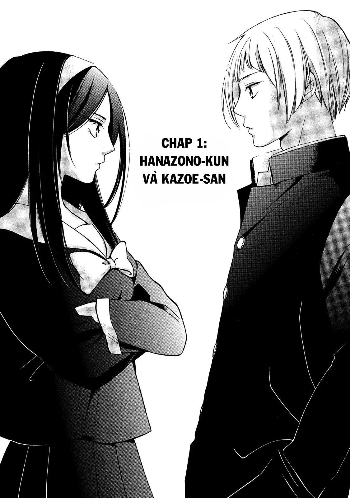 Những Cuộc Gặp Gỡ Kỳ Lạ Sau Giờ Học Của Hanazono Và Kazoe Chap 1 - Next Chap 2
