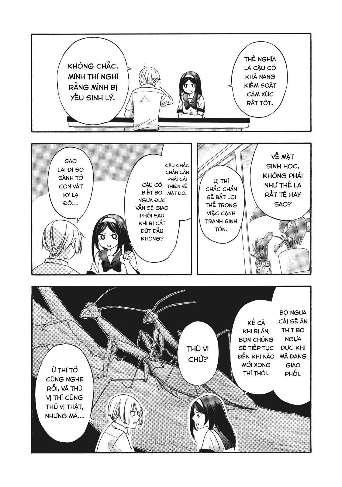 Những Cuộc Gặp Gỡ Kỳ Lạ Sau Giờ Học Của Hanazono Và Kazoe Chap 10 - Next Chap 11