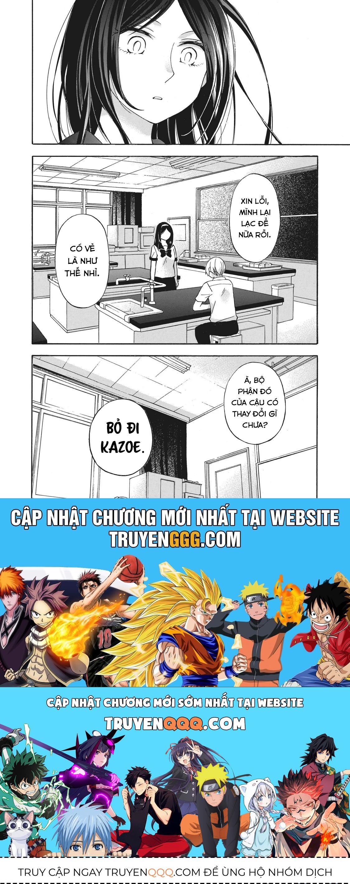 Những Cuộc Gặp Gỡ Kỳ Lạ Sau Giờ Học Của Hanazono Và Kazoe Chap 10 - Next Chap 11