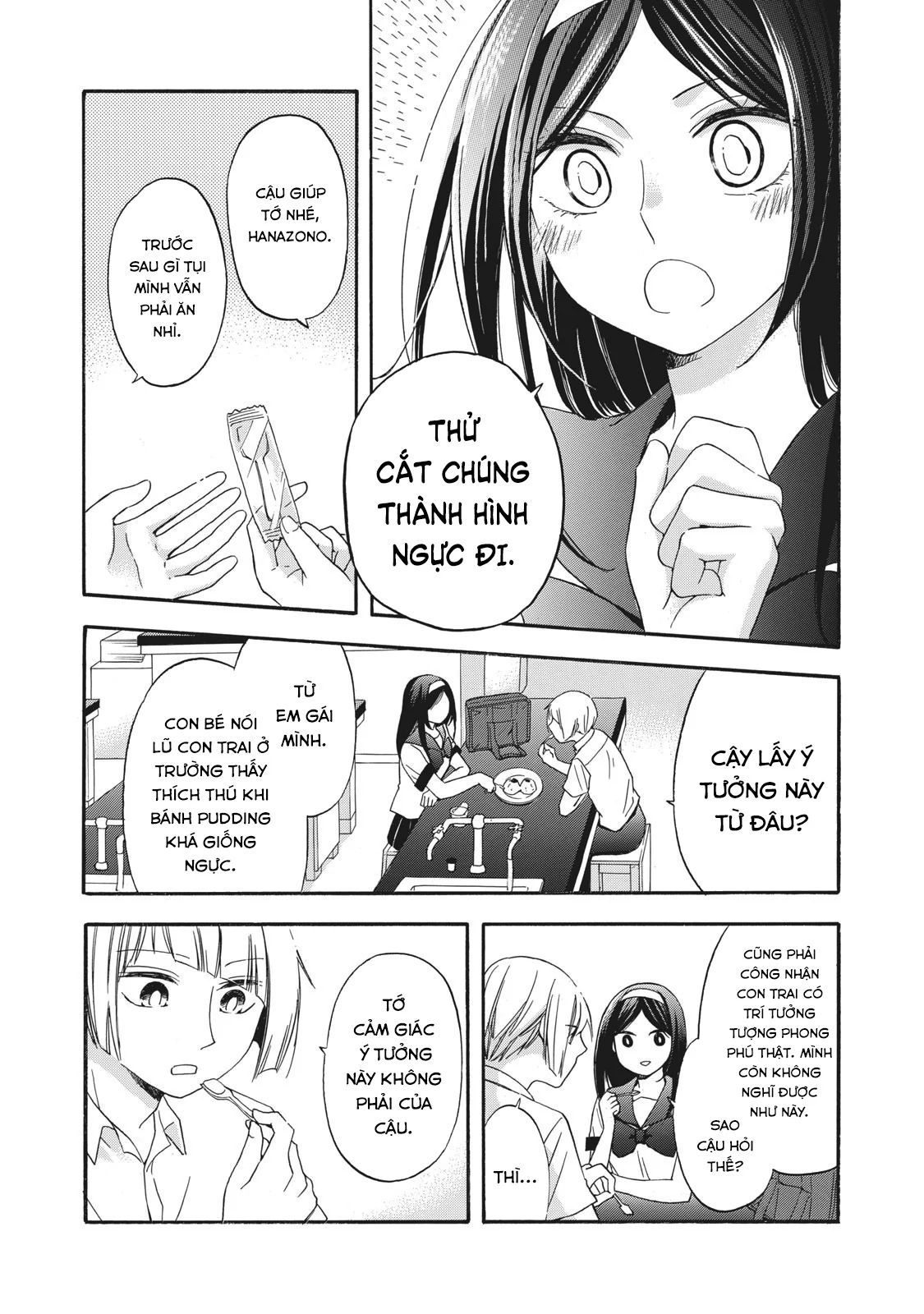 Những Cuộc Gặp Gỡ Kỳ Lạ Sau Giờ Học Của Hanazono Và Kazoe Chap 11 - Next Chap 12