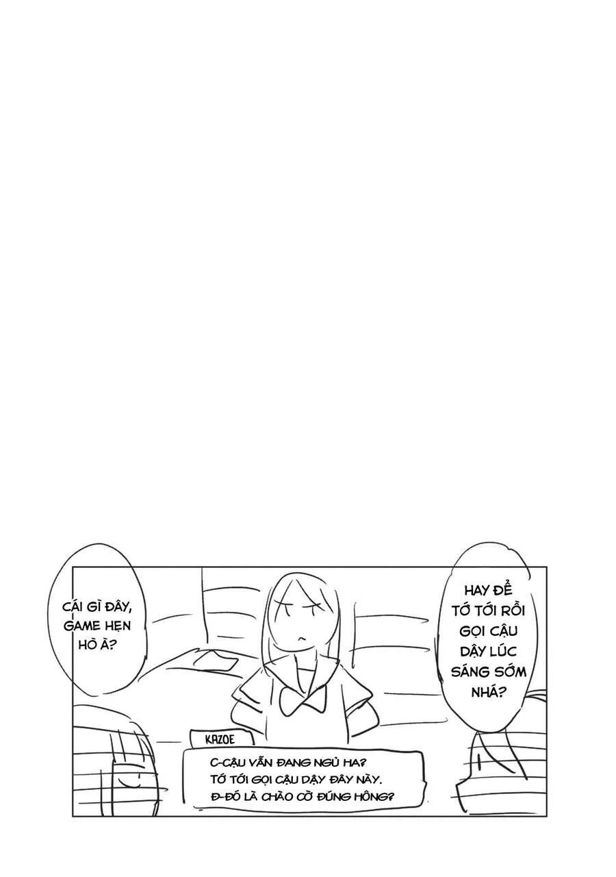 Những Cuộc Gặp Gỡ Kỳ Lạ Sau Giờ Học Của Hanazono Và Kazoe Chap 12 - Next Chap 13