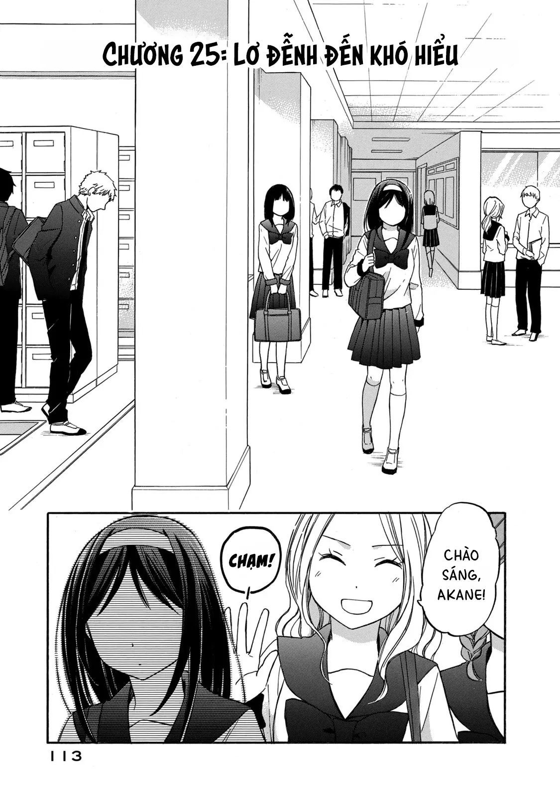 Những Cuộc Gặp Gỡ Kỳ Lạ Sau Giờ Học Của Hanazono Và Kazoe Chap 25 - Next Chap 26