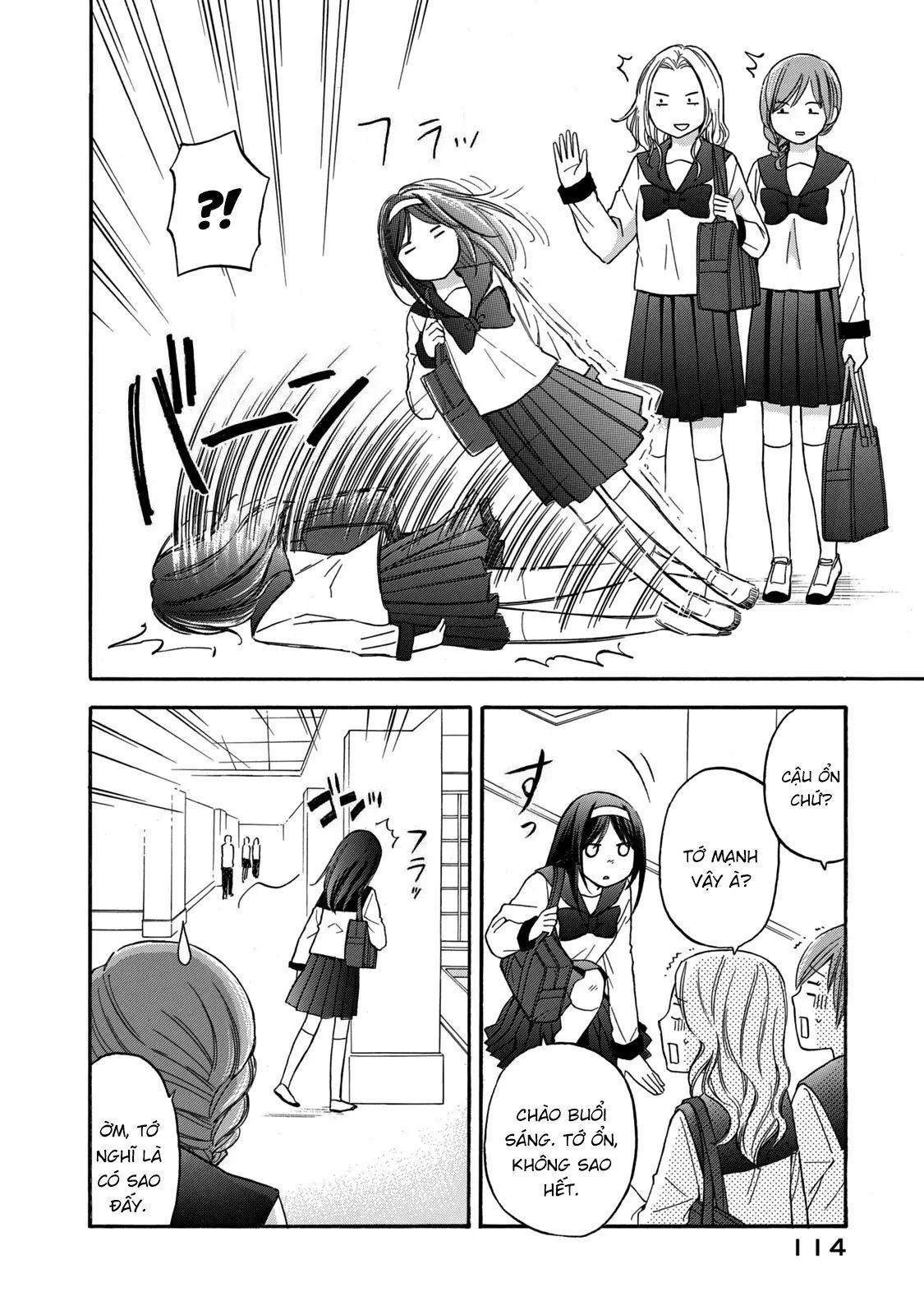 Những Cuộc Gặp Gỡ Kỳ Lạ Sau Giờ Học Của Hanazono Và Kazoe Chap 25 - Next Chap 26