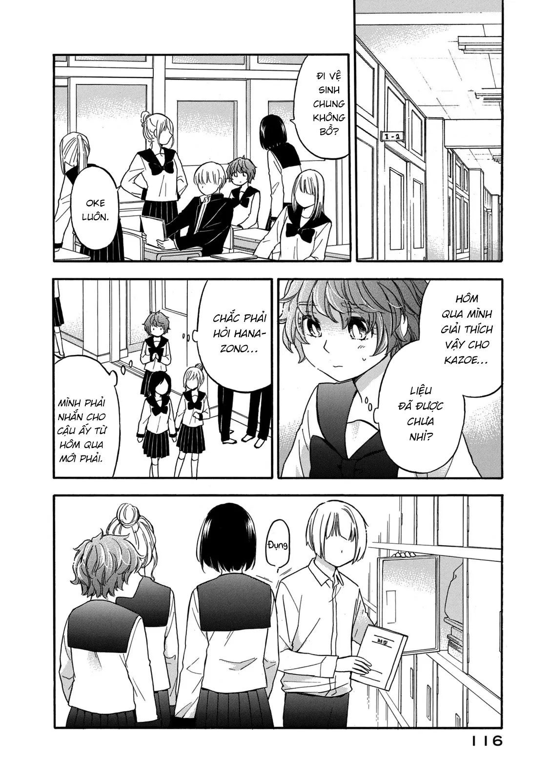 Những Cuộc Gặp Gỡ Kỳ Lạ Sau Giờ Học Của Hanazono Và Kazoe Chap 25 - Next Chap 26