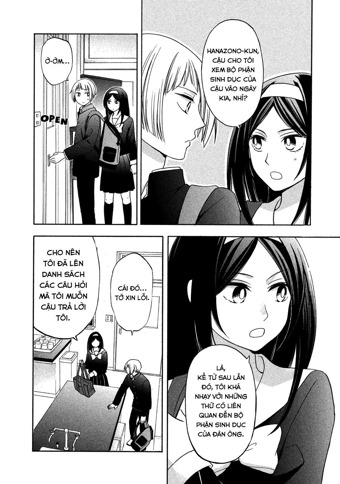 Những Cuộc Gặp Gỡ Kỳ Lạ Sau Giờ Học Của Hanazono Và Kazoe Chap 3 - Next Chap 4