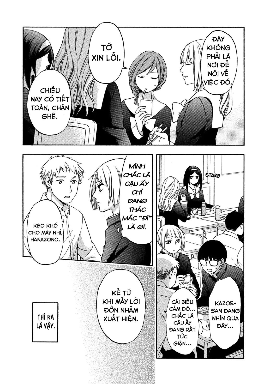 Những Cuộc Gặp Gỡ Kỳ Lạ Sau Giờ Học Của Hanazono Và Kazoe Chap 4 - Next Chap 5
