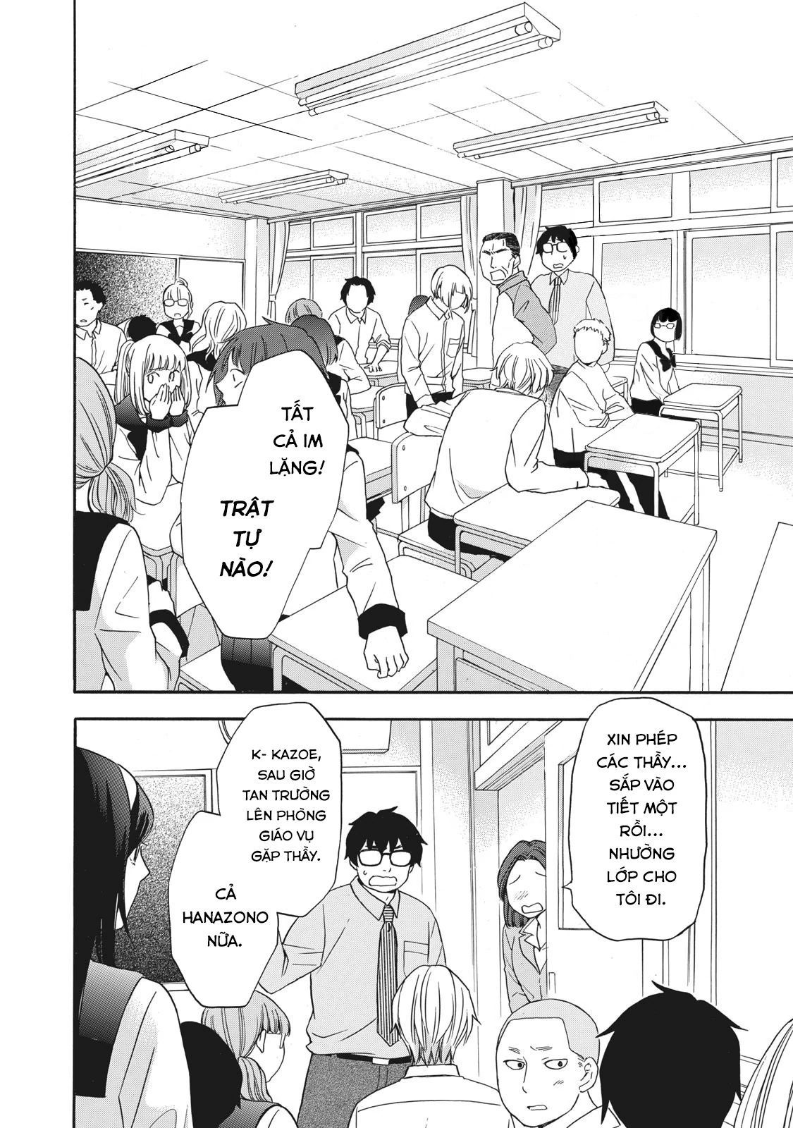 Những Cuộc Gặp Gỡ Kỳ Lạ Sau Giờ Học Của Hanazono Và Kazoe Chap 7 - Next Chap 8